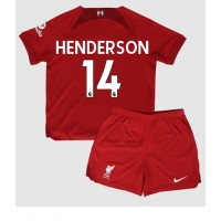 Liverpool Jordan Henderson #14 Fotballklær Hjemmedraktsett Barn 2022-23 Kortermet (+ korte bukser)